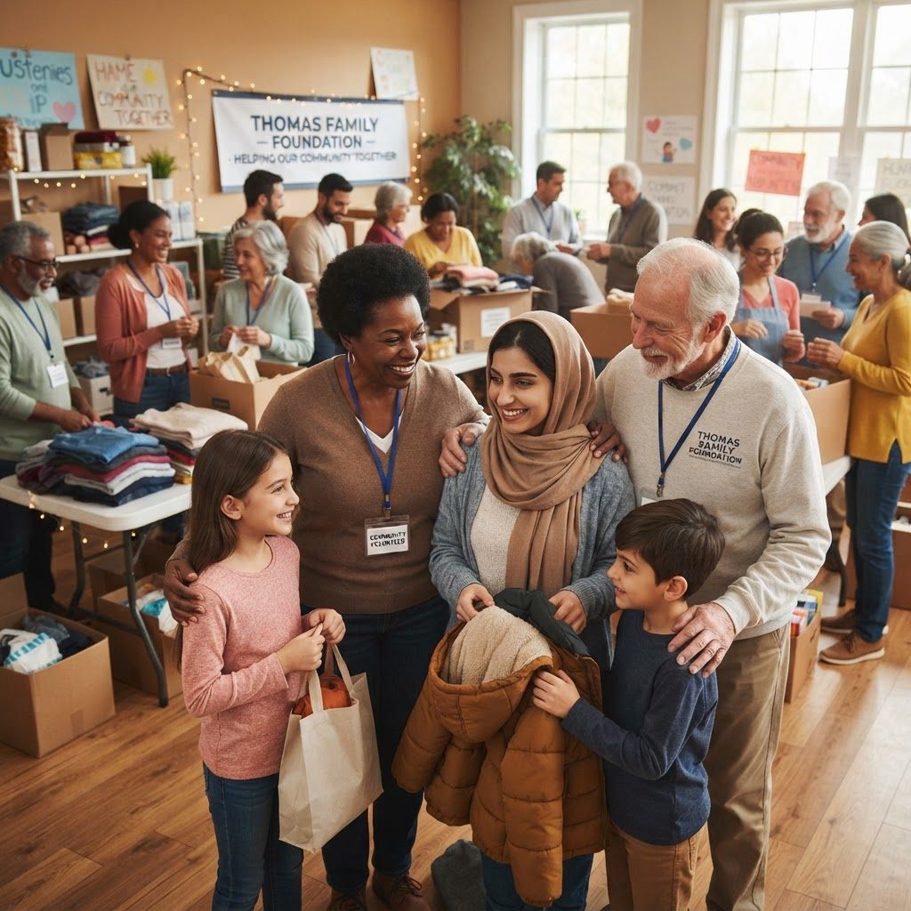 Community helping and philanthropy